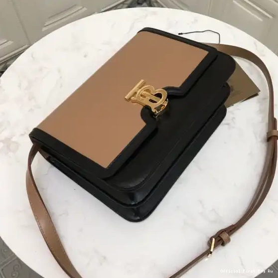 Official First Bag Ru BURBERRY Bag Medium TB 0606